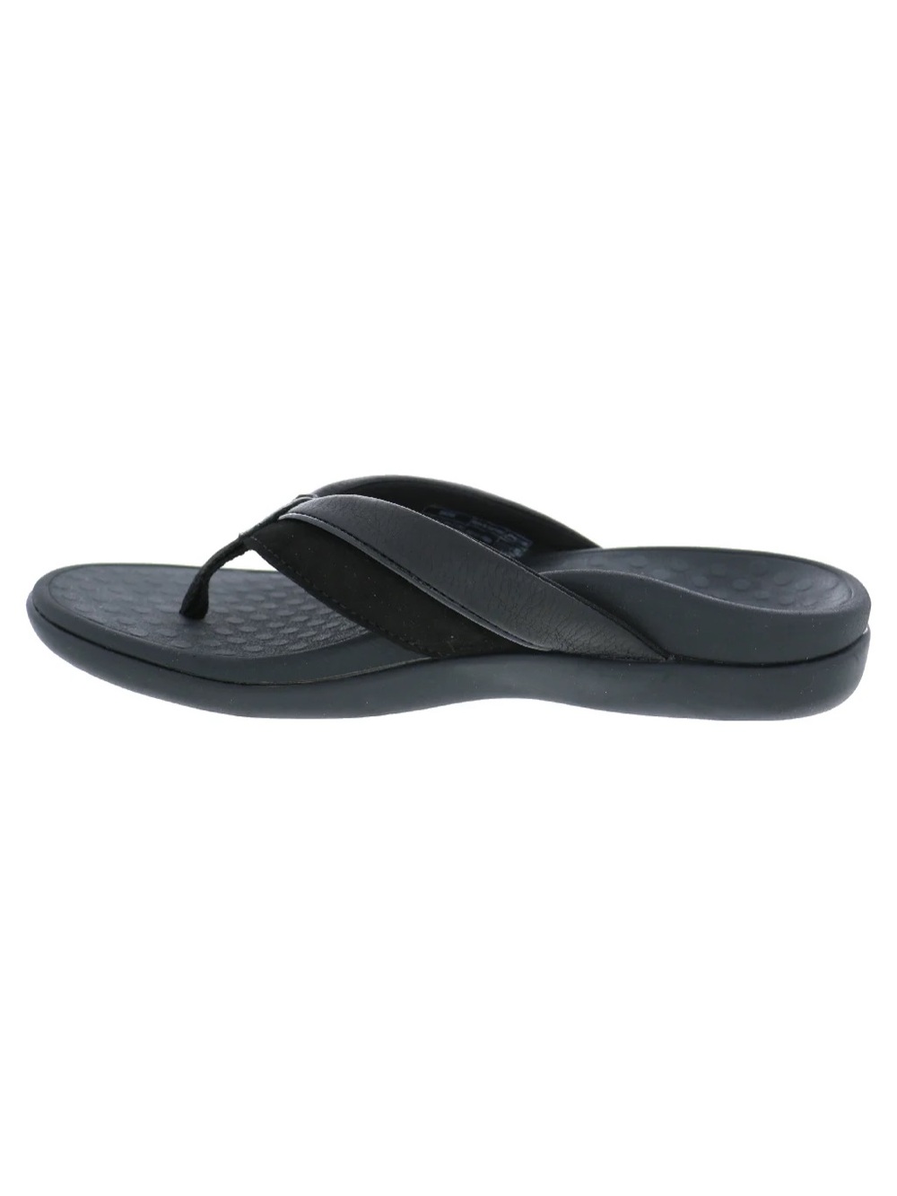 VIONIC SHORE BLACK SUEDE SANDALS 8 - Picture 3 of 8